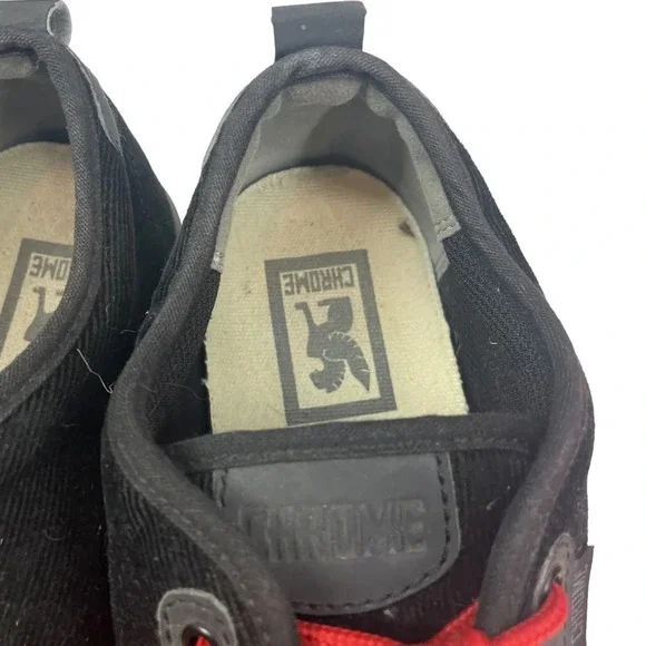 Mens Chrome black corduroy sneakers size 9. Great condition - Picture 3 of 6